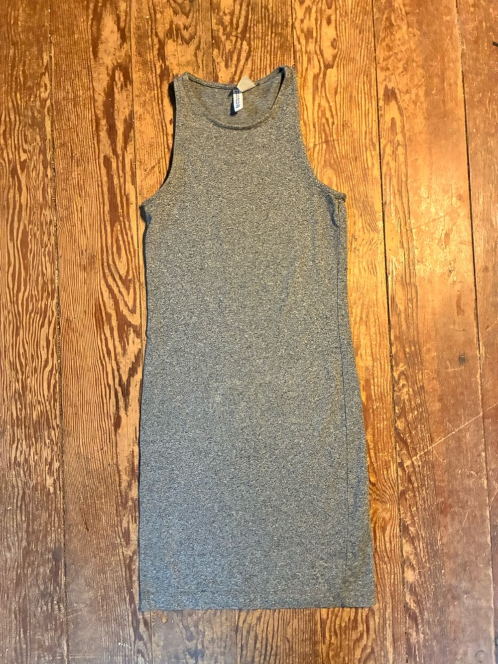 H&M Gray Marled Sleeveless Knit Tank
